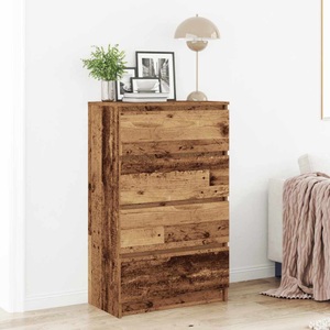 vidaXL, vidaXL Sideboard Altholz-Optik 60x35x98,5 cm Holzwerkstoff
