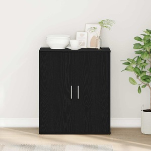 vidaXL, vidaXL Sideboard Schwarze Eiche 60x31x70 cm Holzwerkstoff