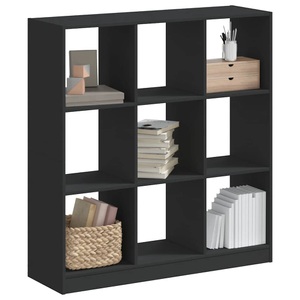 vidaXL, vidaXL Bücherregal Schwarz 102x32x108 cm Holzwerkstoff