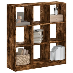 vidaXL, vidaXL Bücherregal Räuchereiche 102x32x108 cm Holzwerkstoff