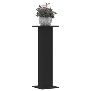 vidaXL, vidaXL Pflanzenständer 2 Stk. Schwarz 30x30x95 cm Holzwerkstoff