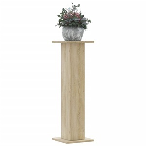 vidaXL, vidaXL Pflanzenständer 2 Stk. Sonoma-Eiche 30x30x95 cm Holzwerkstoff, vidaXL Pflanzenständer 2 Stk. Sonoma-Eiche 30x30x95 cm Holzwerkstoff