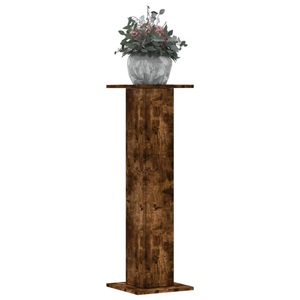 vidaXL, vidaXL Pflanzenständer 2 Stk. Räuchereiche 30x30x95 cm Holzwerkstoff