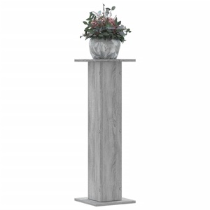 vidaXL, vidaXL Pflanzenständer 2 Stk. Grau Sonoma 30x30x95 cm Holzwerkstoff, vidaXL Pflanzenständer 2 Stk. Grau Sonoma 30x30x95 cm Holzwerkstoff