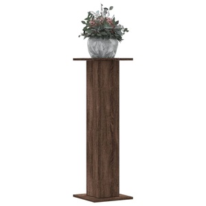 vidaXL, vidaXL Pflanzenständer 2 Stk. Eichen-Optik 30x30x95 cm Holzwerkstoff