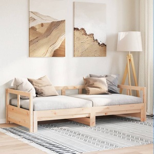 vidaXL, vidaXL Tagesbett ohne Matratze 80x200 cm Massivholz Kiefer