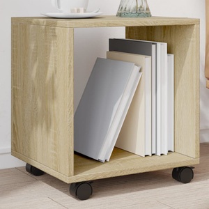 vidaXL, vidaXL Rollschrank Sonoma-Eiche 37x33x42,5 cm Holzwerkstoff, vidaXL Rollschrank Sonoma-Eiche 37x33x42,5 cm Holzwerkstoff