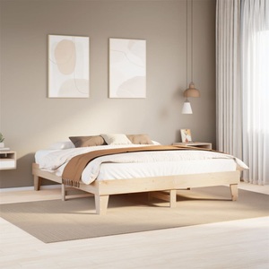 vidaXL, vidaXL Massivholzbett ohne Matratze 180x200 Kiefernholz, vidaXL Massivholzbett ohne Matratze 180x200 Kiefernholz