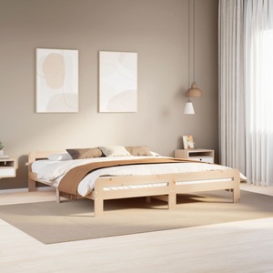 vidaXL, vidaXL Massivholzbett ohne Matratze 180x200 Kiefernholz