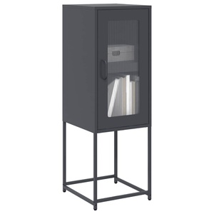 vidaXL, vidaXL Sideboard Anthrazit 36x39x107 cm Kaltgewalzter Stahl