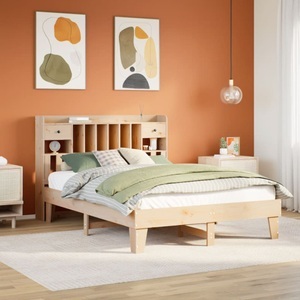 vidaXL, vidaXL Massivholzbett ohne Matratze 160x200 cm Kiefernholz