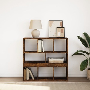 vidaXL, vidaXL Bücherregal/Raumteiler Räuchereiche 100x33x94,5 cm