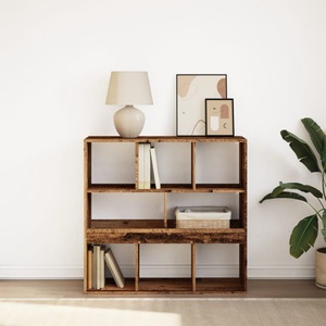 vidaXL, vidaXL Bücherregal/Raumteiler Altholz-Optik 100x33x94,5 cm