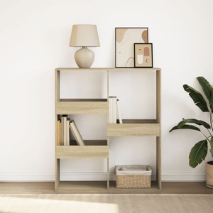 vidaXL, vidaXL Bücherregal/Raumteiler Sonoma-Eiche 100x33x115 cm