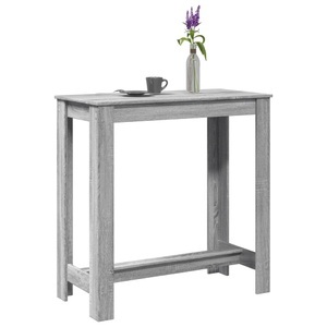 vidaXL, vidaXL Bartisch Grau Sonoma 102x50x103,5 cm Holzwerkstoff, vidaXL Bartisch Grau Sonoma 102x50x103,5 cm Holzwerkstoff