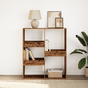 vidaXL, vidaXL Bücherregal/Raumteiler Altholz-Optik 100x33x115 cm