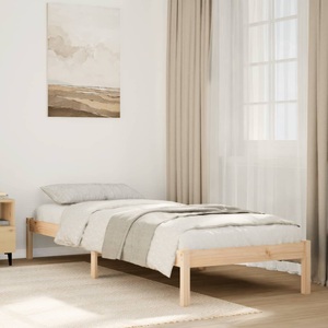 vidaXL, vidaXL Massivholzbett Extra Lang ohne Matratze 80x220 Kiefernholz