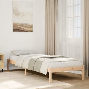 vidaXL, vidaXL Massivholzbett Extra Lang ohne Matratze 80x210 cm Kiefernholz