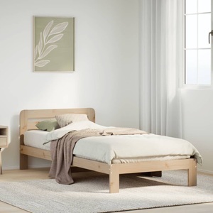 vidaXL, vidaXL Massivholzbett ohne Matratze 100x200 cm Kiefernholz