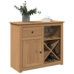 vidaXL, vidaXL Sideboard mit Schubladen Panama 93x40x80 cm Massivholz Kiefer