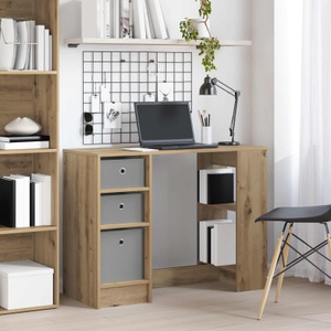 vidaXL, vidaXL Schreibtisch Artisan-Eiche 100 x 40 x 75 cm Holzwerkstoff