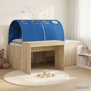 vidaXL, vidaXL Hochbett mit Schreibtisch für Kinder 3 Stk. Holzwerkstoff
