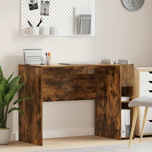 vidaXL, vidaXL Schreibtisch Geräucherte Eiche 109 x 50 x 78 cm Holzwerkstoff