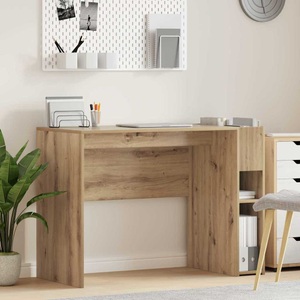 vidaXL, vidaXL Schreibtisch Artisan-Eiche 109 x 50 x 78 cm Holzwerkstoff