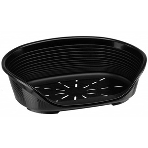 ferplast, Ferplast Korb Siesta Deluxe schwarz - Größe 8: L 82 x B 59,5 x H 25 cm