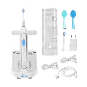 Genius, Elektrische 2 in 1-Zahnbürste "Dental Hydro Fusion", 13-teilig