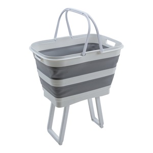 genialo®, Stand-Wäschekorb ?2 in 1?