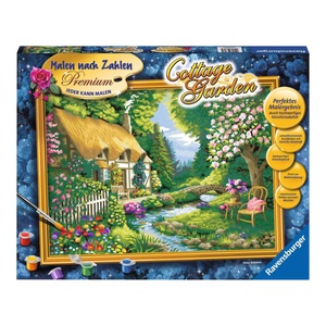 Ravensburger, Malen nach Zahlen Cottage Garden, 
