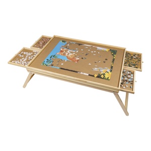genialo®, genialo® Puzzle-Tisch mit Beinen, Puzzletisch 