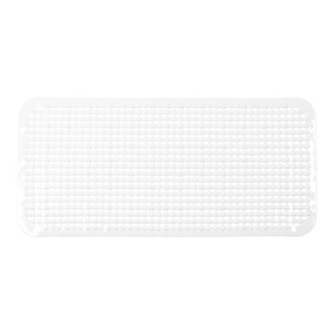 undefined, Badewannenmatte, weiß 72 x 34 cm, Badematte, weiß