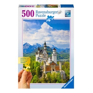 Ravensburger Puzzle Gold Edition - Märchenhaftes Schloss, 500 Teile