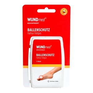 undefined, Ballenschutz Hallux Valgus 6 Stück, ?Ballenschutz Hallux valgus, 3 Stück von WUNDmed®