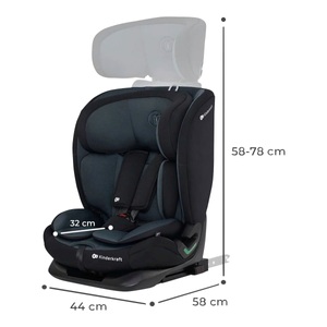 Kinderkraft, Kinderkraft Kindersitz ONETO3 i-Size graphite black