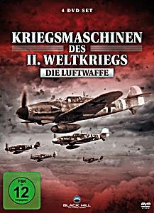 undefined, Kriegsmaschinen des 2. Weltkriegs - Die Luftwaffe, 4 DVDs, 