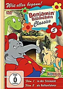 undefined, Benjamin Blümchen, Classics - In der Steinzeit? / Benjamin Blümchen als Ballonfahrer, 1 DVD, Benjamin Blümchen Classics 5.
