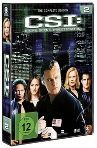 undefined, CSI. Season.2, 6 DVDs, CSI: Crime Scene Investigation