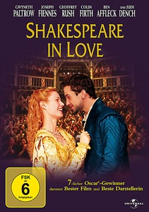 undefined, Shakespeare in Love, 1 DVD, Shakespeare in Love (DE)