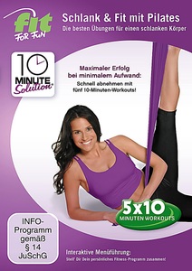 undefined, 10 Minute Solution: Schlank & Fit mit Pilates, 1 DVD, 