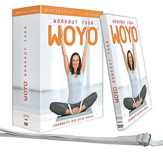 undefined, WOYO Workout Yoga Starter Set, 1 DVD m. Übungsgurt, 