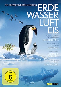 undefined, Erde, Wasser, Luft, Eis - Die große Naturfilm Edition, 4 DVDs, 
