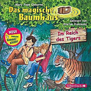 undefined, Das magische Baumhaus - Im Reich des Tigers, 1 Audio-CD, Das magische Baumhaus - 17 - Im Reich des Tigers