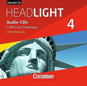 undefined, 8. Schuljahr, Audio-CDs (+MP3 und Transkripte), Lehrerfassung, English G Headlight - Allgemeine Ausgabe - Band 4: 8. Schuljahr