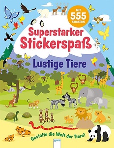 undefined, Superstarker Stickerspaß. Lustige Tiere, 