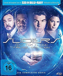 undefined, Sliders - Die Komplette Serie, 4 Blu-rays (SD on Blu-ray), Sliders - Das Tor in eine fremde Dimension - Die komplette Serie - Mediabook (SD on Blu-ray) Limited Edition [4 BRs]