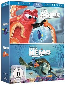 undefined, Findet Dorie + Findet Nemo Doppelpack, 2 Blu-ray, Findet Dorie / Findet Nemo [2 BRs]