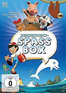 undefined, Die große Zeichentrickspaß-Box, 3 DVD, 
